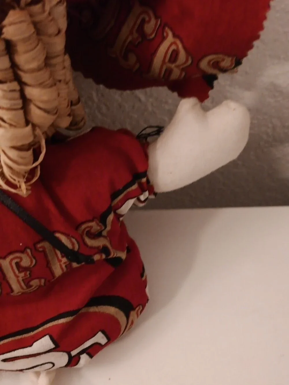 San Francisco 49ers Red Team Doll Plush